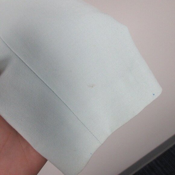 Club Monaco Blazer Women Light Green Open Wool Blend Career Office Work 506 - Picture 12 of 15